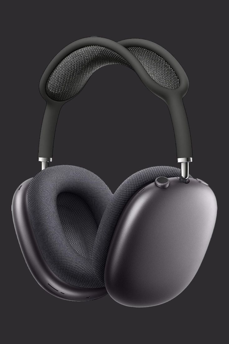 Airpods Max Wireless Over-Ear Headphones with 100% Active Noise Cancellation-High Bass 40mm Sound Drivers with 3D Spatial Audio ( Magnetic Ear Cups)