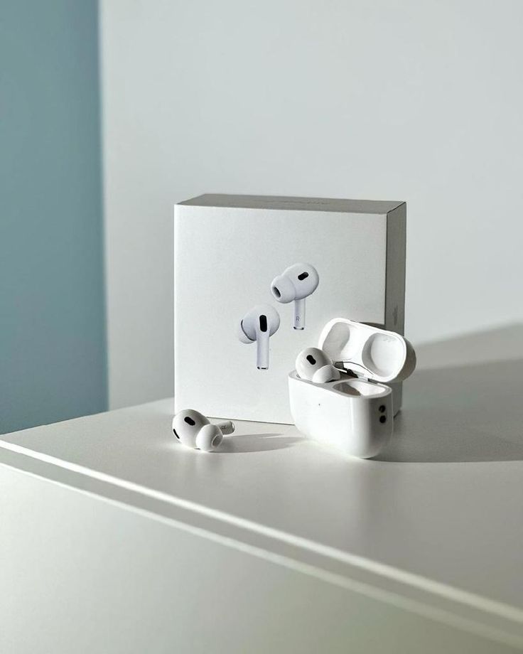 Airpods Pro 2nd Generation with 100% ANC working + 3D Spatial Audio + GPS Tracking (Find My Device) High Bass 11mm Sound Drivers