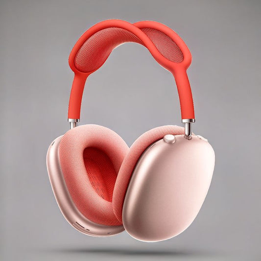 Airpods Max Wireless Over-Ear Headphones with 100% Active Noise Cancellation-High Bass 40mm Sound Drivers with 3D Spatial Audio ( Magnetic Ear Cups)