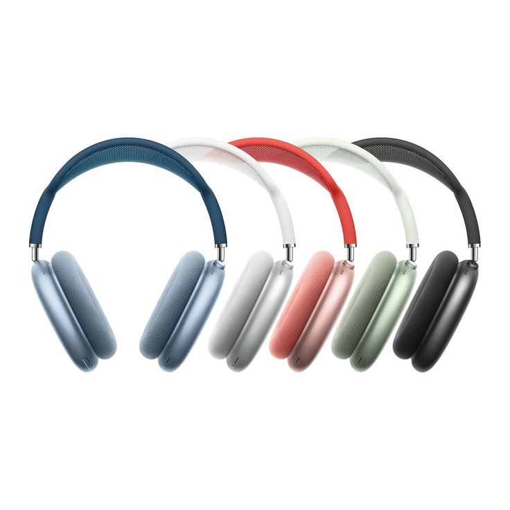 Airpods Max Wireless Over-Ear Headphones with 100% Active Noise Cancellation-High Bass 40mm Sound Drivers with 3D Spatial Audio ( Magnetic Ear Cups)